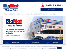 Tablet Screenshot of matiasarbol.com